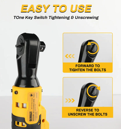 Dewalt 512 — Chiave ad angolo retto brushless da 20 V, coppia elevata da 95 N·m, 2500 RPM, design compatto per la manutenzione automobilistica.