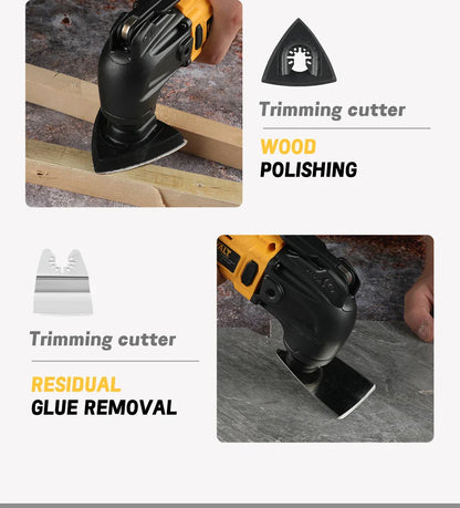 Utensile oscillante DeWalt Brushless a sgancio rapido — strumento multifunzionale, macchina da taglio elettrica ricaricabile