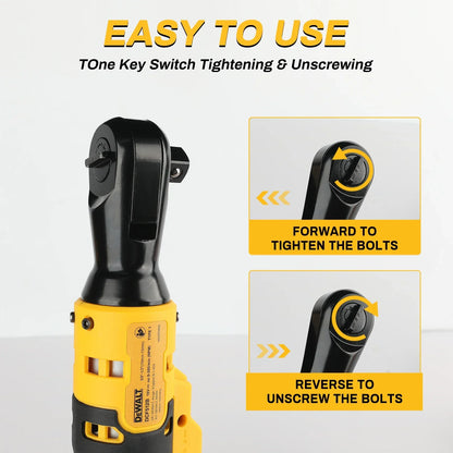 Dewalt 512 — Chiave ad angolo retto brushless da 20 V, coppia elevata da 95 N·m, 2500 RPM, design compatto per la manutenzione automobilistica.