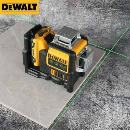 Livella laser DeWalt DW089LG a 360° — strumento di misurazione laser per edilizia, laser professionale con grado di precisione elevato, senza fili/ricaricabile